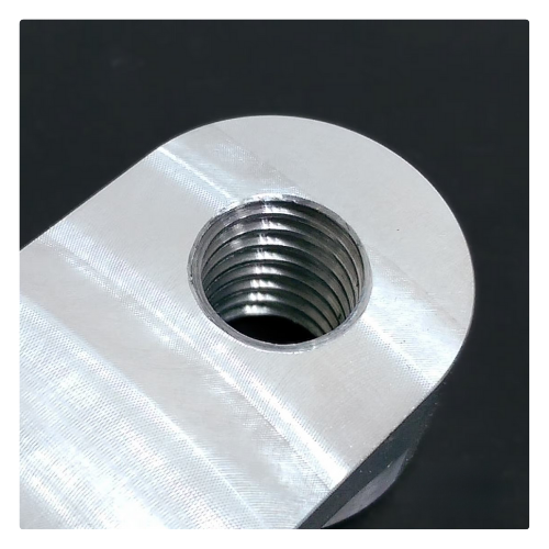 Part with internal thread